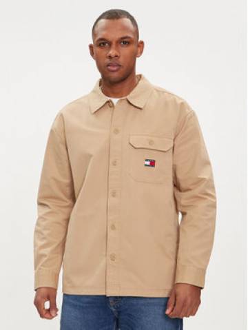 Tommy Jeans Сорочка Essential DM0DM18331 Бежевий Regular Fit Tommy Jeans Сорочка Essential DM0DM18331 Бежевий Regular Fit