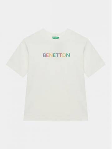 United Colors Of Benetton Футболка 3BL0C10DY Білий Regular Fit United Colors Of Benetton Футболка 3BL0C10DY Білий Regular Fit