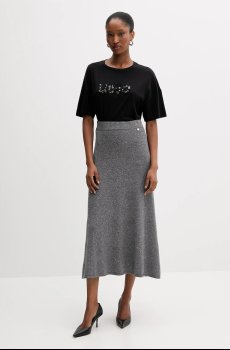 Хлопковая футболка Liu Jo