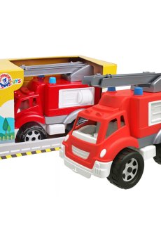 Детская игрушка TechnoK Пожарная машина, в коробке, от 3 лет (5392)