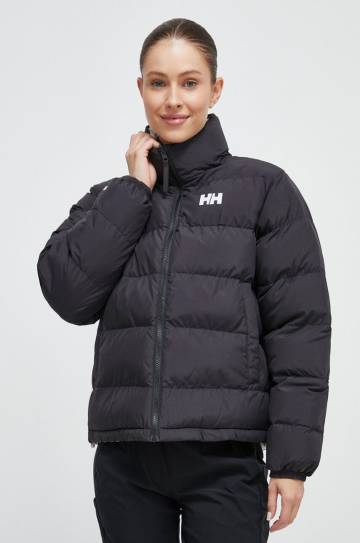 Двусторонняя куртка Helly Hansen женская цвет чёрный зимняя oversize Двусторонняя куртка Helly Hansen женская цвет чёрный зимняя oversize