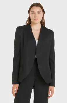 Женский черный жакет MODULAR  TAILORED BLAZER Черный 38 Calvin Klein K20K206327