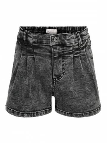 Kids ONLY Шорти з тканини 15260697 Чорний Skinny Fit Kids ONLY Шорти з тканини 15260697 Чорний Skinny Fit