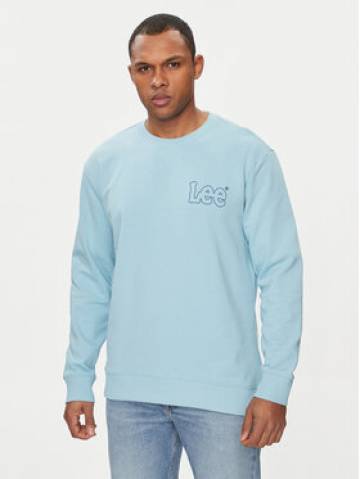Lee Світшот Wobbly 112349357 Блакитний Regular Fit Lee Світшот Wobbly 112349357 Блакитний Regular Fit