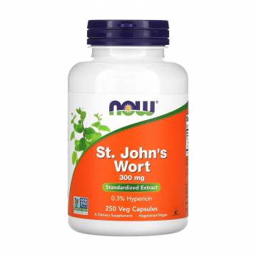 Зверобой NOW Foods St. Johns Wort 300 мг, 250 капсул Зверобой NOW Foods St. Johns Wort 300 мг, 250 капсул