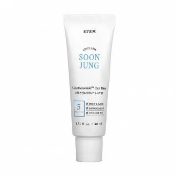 Бальзам для лица Etude House Soon Jung 5-Panthensoside Cica Balm, 40 мл Бальзам для лица Etude House Soon Jung 5-Panthensoside Cica Balm, 40 мл