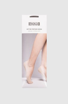 Бежевые носки-следы Seamless