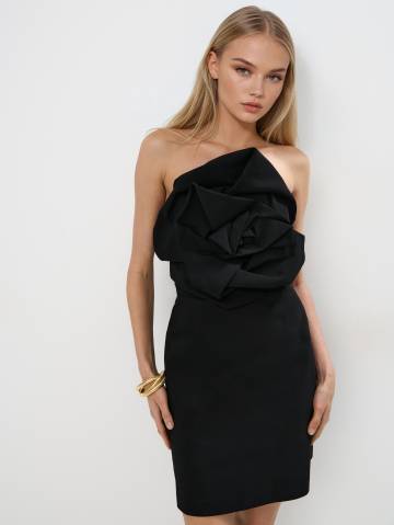 Mohito - СУКНЯ З АПЛІКАЦІЄЮ - чорний - 38