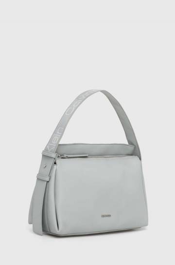 Сумочка Calvin Klein цвет серый Сумочка Calvin Klein цвет серый