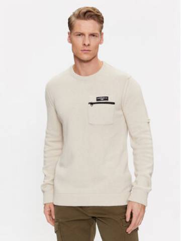 Aeronautica Militare Светр 232MA1460L518 Écru Regular Fit Aeronautica Militare Светр 232MA1460L518 Écru Regular Fit
