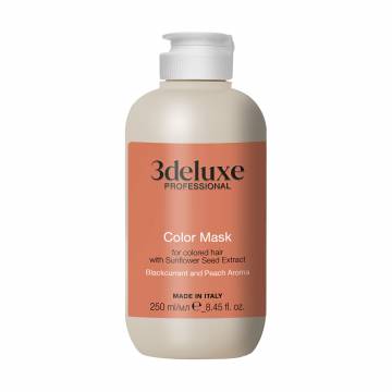 Маска 3DeLuXe Color Mask для окрашенных волос, с экстрактом семян подсолнечника, 250 мл Маска 3DeLuXe Color Mask для окрашенных волос, с экстрактом семян подсолнечника, 250 мл