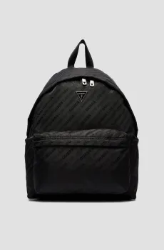 Мужской черный рюкзак с узором Черный ONESIZE Guess HMVEJG.P4206;BLA