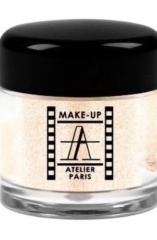Уценка! Рассыпчатая перламутровая пудра для век Make-Up Atelier Paris Pearl Powder PP14 Sable Gold, 4 г