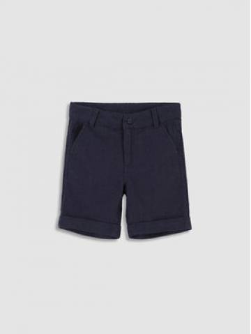 Coccodrillo Шорти з тканини WC3119501EBB Cиній Regular Fit Coccodrillo Шорти з тканини WC3119501EBB Cиній Regular Fit