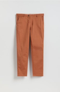 Reserved - Картаті штани-чиноси - карміновий - 532HR-92X