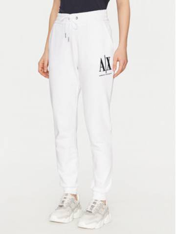 Armani Exchange Спортивні штани 8NYPCX YJ68Z 1000 Білий Regular Fit Armani Exchange Спортивні штани 8NYPCX YJ68Z 1000 Білий Regular Fit