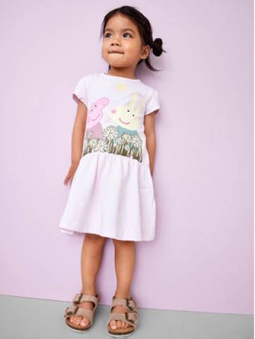 NAME IT Літня сукня PEPPA PIG 13203498 Рожевий Regular Fit NAME IT Літня сукня PEPPA PIG 13203498 Рожевий Regular Fit