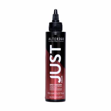 Тонирующая гель-краска для волос Alter Ego Just Color Gel Direct Color, Spicy Brown, 150 мл Тонирующая гель-краска для волос Alter Ego Just Color Gel Direct Color, Spicy Brown, 150 мл