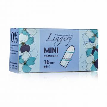 Тампоны Lingery Mini, 16 шт Тампоны Lingery Mini, 16 шт