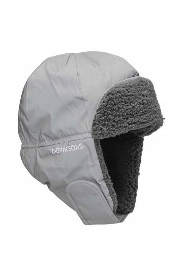 Детская шапка Didriksons BIGGLES REFL CAP цвет серебрянный Детская шапка Didriksons BIGGLES REFL CAP цвет серебрянный