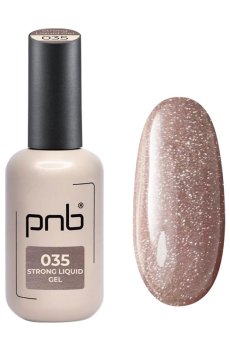 Гель для моделирования ногтей PNB UV/LED Strong Liquid Gel 035 Golden Latte, 17 мл