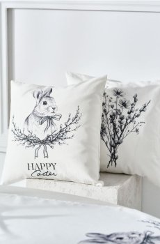 Набір наволочок з великоднім мотивом 2 pack - кремовий