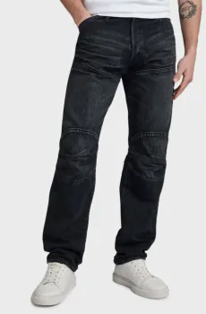 Мужские черные джинсы 5620 3D Regular Черный 29-32 G-Star RAW D23699,D182