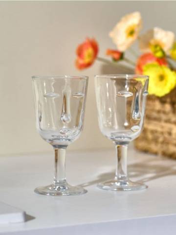 Келихи, 2 шт. - білий