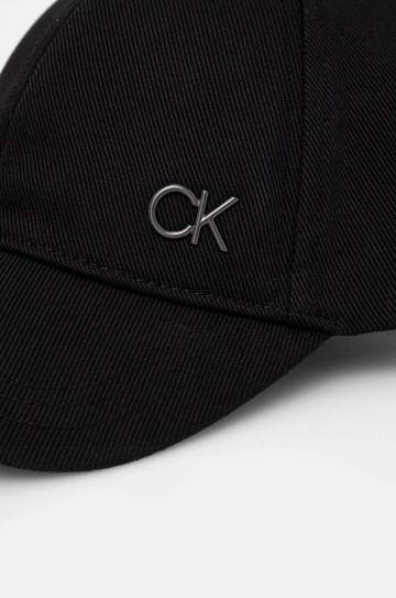 Кепка Calvin Klein цвет чёрный с аппликацией K50K512349 Кепка Calvin Klein цвет чёрный с аппликацией K50K512349