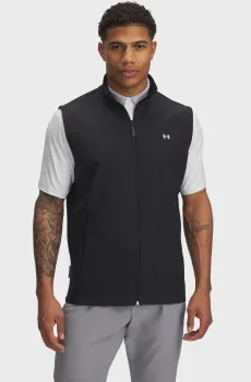 Мужской черный жилет UA Drive Pro Storm Hyb VST Черный S Under Armour 1389595-001