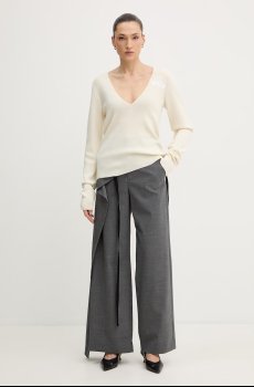 Свитер с добавлением шерсти MM6 Maison Margiela