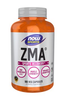 Восстановление после занятий спортом NOW Foods ZMA Sports Recovery, 180 капсул