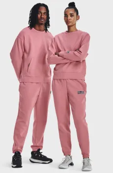 Розовые спортивные брюки UA Summit Knit Joggers (унисекс) Розовый XS Under Armour 1377175-697