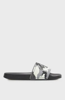 Мужские камуфляжные слайдеры CAMO M Разноцветный 44 Pepe Jeans PMS700026