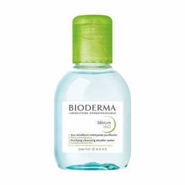 Мицеллярная вода для лица Bioderma Sebium Н2О Purifying Cleansing Micellar Water для жирной, комбинированной кожи, 100 мл Мицеллярная вода для лица Bioderma Sebium Н2О Purifying Cleansing Micellar Water для жирной, комбинированной кожи, 100 мл