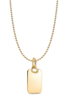 Подарунковий комплект з прямокутним кулоном для гравіювання #2