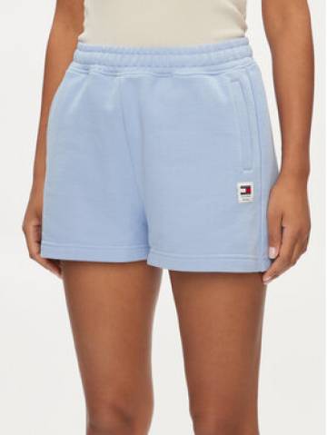 Tommy Jeans Спортивні шорти New Cls DW0DW17772 Блакитний Relaxed Fit Tommy Jeans Спортивні шорти New Cls DW0DW17772 Блакитний Relaxed Fit