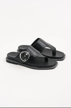 Кожаные вьетнамки Karl Lagerfeld KLEO