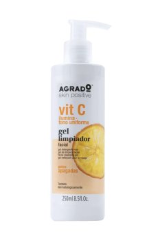 Очищающий гель для лица Agrado Vitamin C Facial Cleansing Gel с витамином С, 250 мл