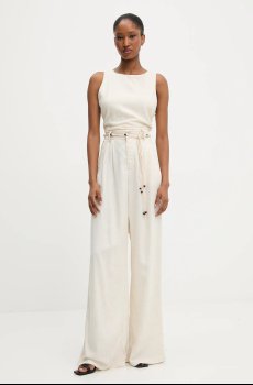 Блузка со льном Answear.LAB