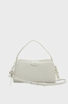 Женская белая сумка EMBLEM TRIO Белый ONESIZE Calvin Klein LV04F3370G