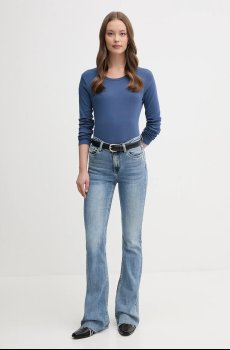 Хлопковый лонгслив United Colors of Benetton