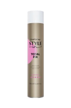 Лак для волос Inebrya Style-In Total Fix Extra Strong Hairspray экстрасильной фиксации, 750 мл