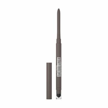 Автоматический стойкий гелевый карандаш для век Maybelline New York Tattoo Liner Automatic 020 Графитовый, 1 г Автоматический стойкий гелевый карандаш для век Maybelline New York Tattoo Liner Automatic 020 Графитовый, 1 г