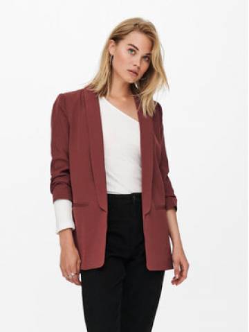 ONLY Піджак Elly 15197451 Бордовий Regular Fit ONLY Піджак Elly 15197451 Бордовий Regular Fit
