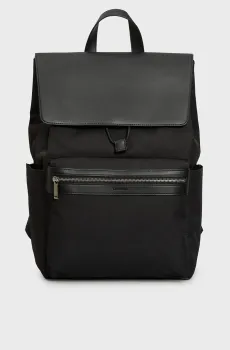Мужской черный рюкзак CONTRAST FLAP Черный ONESIZE Calvin Klein LV04D3030G