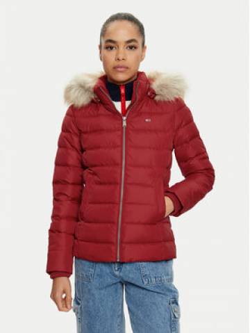 Tommy Jeans Пуховик Basic DW0DW18312 Червоний Slim Fit Tommy Jeans Пуховик Basic DW0DW18312 Червоний Slim Fit