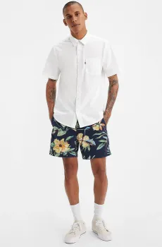 Мужские темно-синие шорты с узором XX Chino Authentic 6" Синий 28 Levi’s® A4661;0031