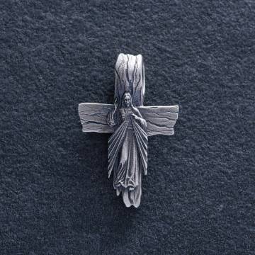 Серебряный крест "Господь Вседержитель" 7094 Серебряный крест "Господь Вседержитель" 7094