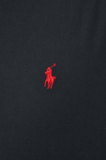Рубашка Polo Ralph Lauren мужская цвет чёрный slim воротник button-down Рубашка Polo Ralph Lauren мужская цвет чёрный slim воротник button-down